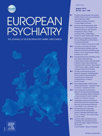 EUROPEAN PSYCHIATRY