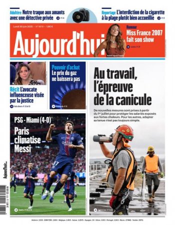 AUJOURD'HUI EN FRANCE