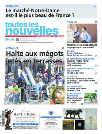 TOUTES LES NOUVELLES - L'HEBDOMADAIRE DES YVELINES