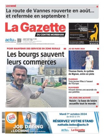 LA GAZETTE DU CENTRE MORBIHAN