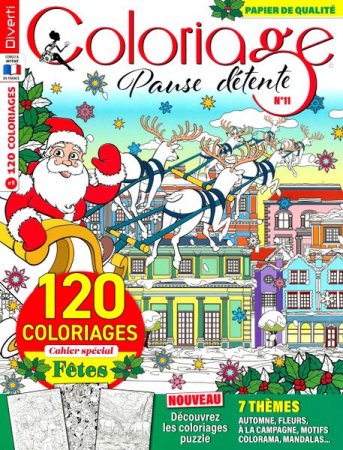 COLORIAGE PAUSE DETENTE