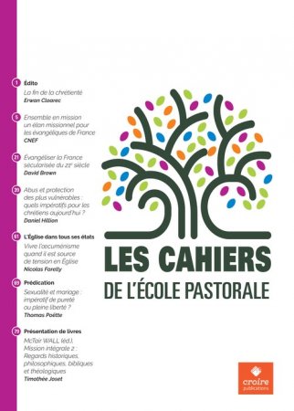 LES CAHIERS DE L'ECOLE PASTORALE