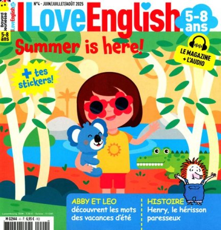 I LOVE ENGLISH 5-8 ANS